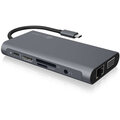 ICY BOX dokovací stanice IB-DK4040-CPD USB-C DockingStation with 2 video outputs_970933765