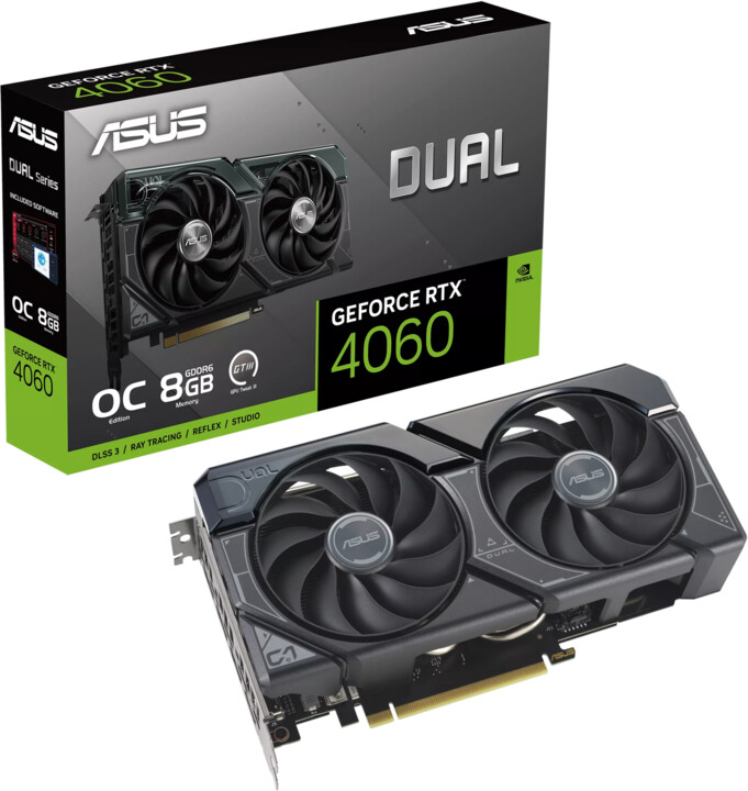 ASUS Dual GeForce RTX 4060 O8G, 8GB GDDR6_778108028