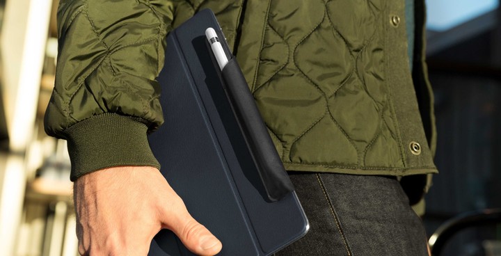 TwelveSouth PencilSnap magnetic leather case for Apple Pencil - black_56406682