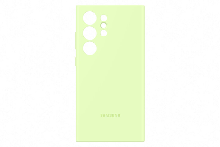 Samsung silikonový zadní kryt pro Galaxy S24 Ultra, světle zelená_2132201786