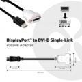 Club3D DisplayPort 1.1 na DVI-D, single link, pasivní adaptér, 25cm_803278900