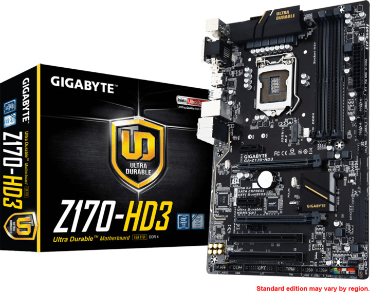 GIGABYTE GA-Z170-HD3 - Intel Z170_167139419