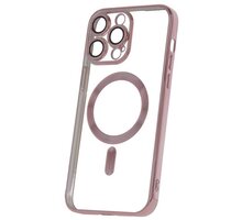 C.P.A. silikonové TPU pouzdro Mag Color Chrome pro iPhone 14 Pro Max, růžovo-zlatá_83628969