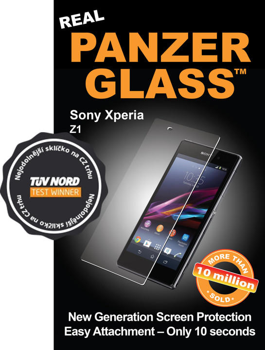 PanzerGlass ochranné sklo na displej pro Sony Xperia Z1_757859794