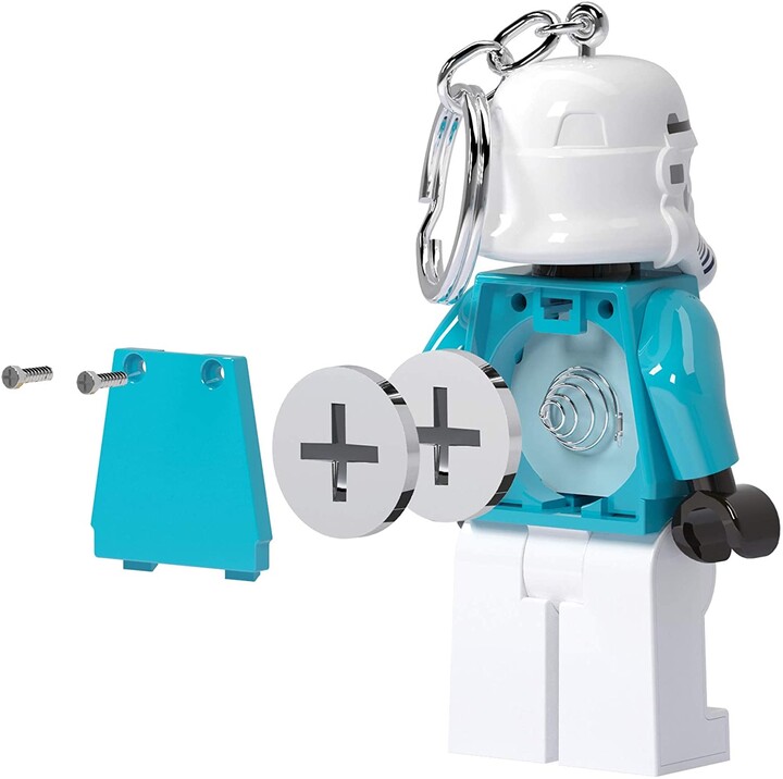 Klíčenka LEGO Star Wars - Stormtrooper ve svetru, svítící figurka_771896100