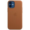 Apple kožený kryt s MagSafe pro iPhone 12 mini, hnědá