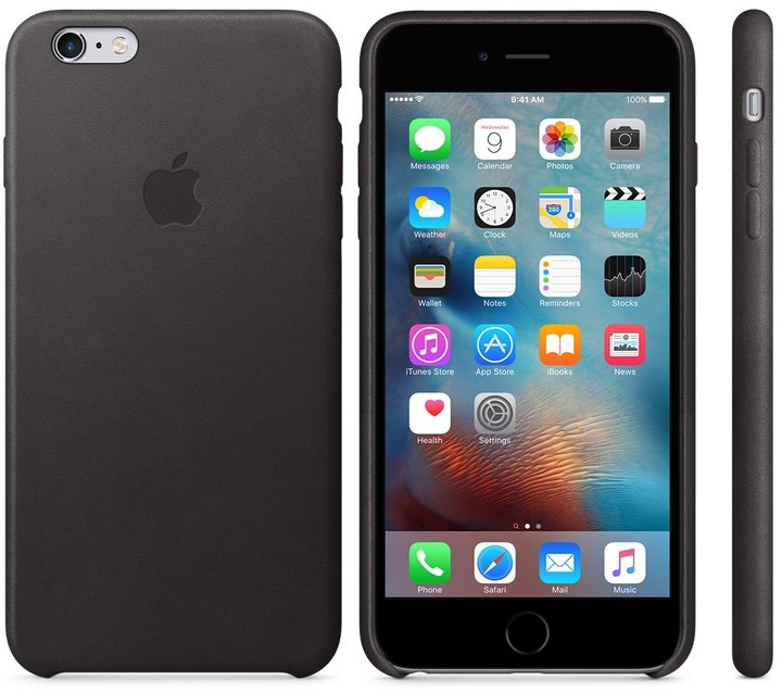 Apple iPhone 6s Plus Leather Case, černá_1987699247