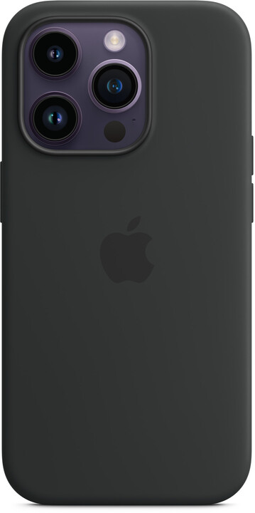 Apple Silikonový kryt s MagSafe pro iPhone 14 Pro, temně inkoustová_1041471946