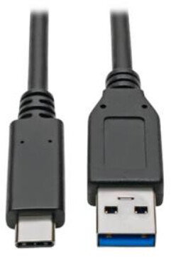 PremiumCord kabel USB-C - USB 3.0 A (USB 3.1 generation 2, 3A, 10Gbit/s), 3m, černá_1979753651
