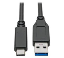 PremiumCord kabel USB-C - USB 3.0 A (USB 3.1 generation 2, 3A, 10Gbit/s), 3m, černá