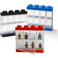 Sběratelská skříňka LEGO na 8 minifigurek, modrá