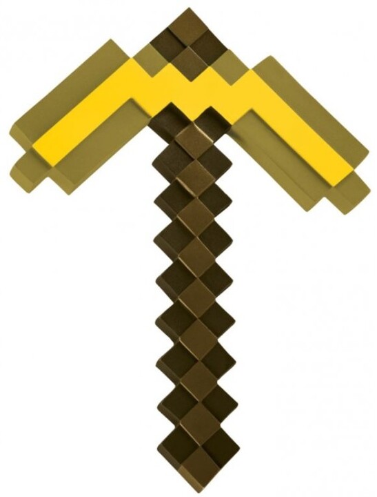 Replika Minecraft - Gold Pickaxe (40 cm)_133221839