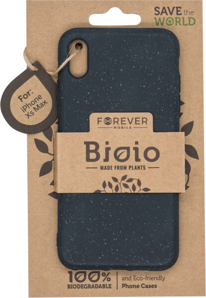 Forever Bioio zadní kryt pro iPhone XS Max, černá_1402773536