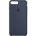Apple Silikonový kryt na iPhone 7 Plus/8 Plus – půlnočně modrý