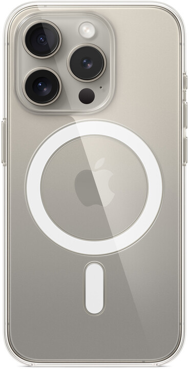 Apple průhledný kryt s MagSafe pro iPhone 15 Pro_737482592