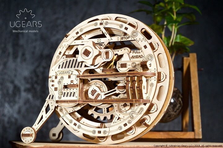 UGEARS stavebnice - Monowheel, mechanická, dřevěná_128158400