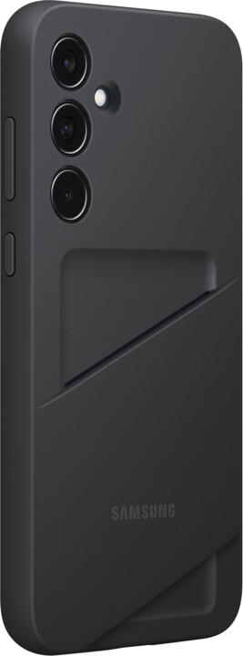 Samsung ochranný kryt s kapsou na kartu pro Galaxy A35 5G, černá_912238439