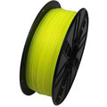 Gembird tisková struna (filament), PLA, 1,75mm, 1kg, fluorescentní žlutá_1596551701