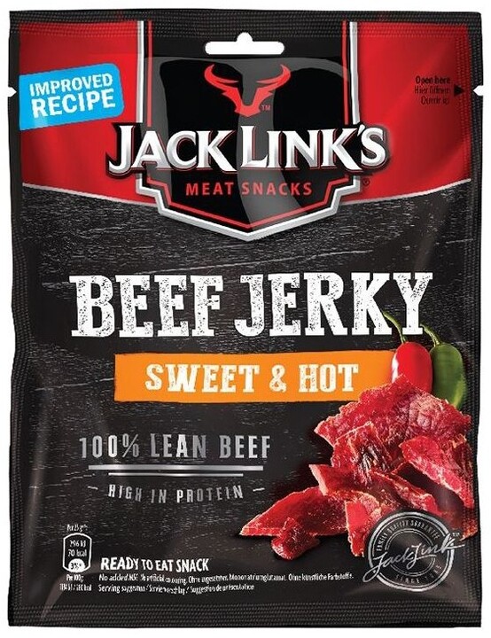 JACK LINK&#39;S Beef Jerky Sweet &amp; Hot 25 g_1889449354
