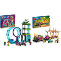 Extra výhodný balíček LEGO® City 60361 Nejbláznivější výzva a 60357 Tahač s ohnivými kruhy_31603018