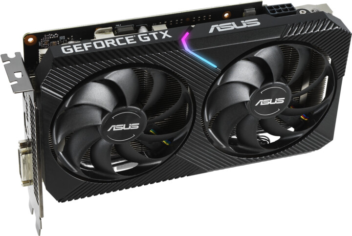 ASUS GeForce DUAL-GTX1660S-O6G-MINI, 6GB GDDR6_1280194908