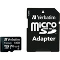 Verbatim MicroSDXC 64GB (Class 10) + SD adaptér_1484421108