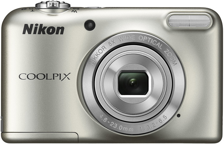 Nikon Coolpix L29, stříbrná_1055996034