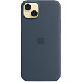 Apple Silikonový kryt s MagSafe pro iPhone 15 Plus, bouřkově modrá_639092024
