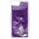 Guess Liquid Glitter Hard Triange Purple pouzdro pro iPhone 7 Plus