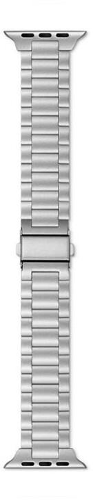Epico ocelový náramek pro Apple Watch 42/44/45 mm, stříbrná_607993136