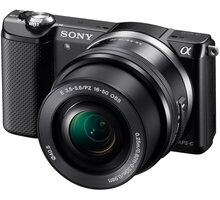 Sony Alpha 5000 + 16-50mm, černá_744310359