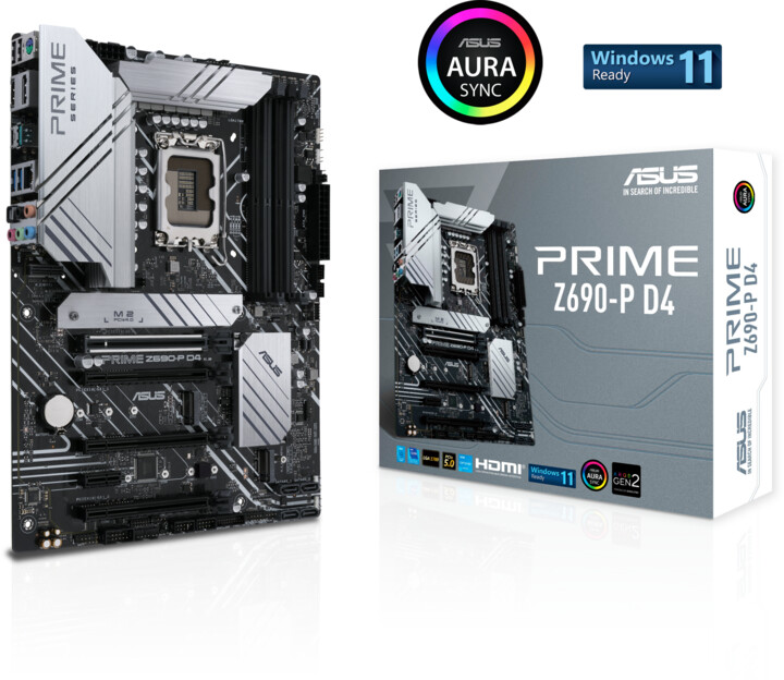 ASUS PRIME Z690-P D4 (DDR4) - Intel Z690_960986610