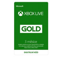 Microsoft Xbox Live zlaté členství 3 měsíce - elektronicky_612724260