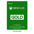 Microsoft Xbox Live zlaté členství 3 měsíce - elektronicky
