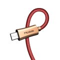 Mcdodo Knight datový kabel microUSB, 2m, červená_1427988009