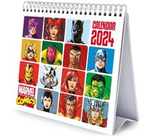 Kalendář 2024 Marvel - Comics Deluxe, stolní CS24006