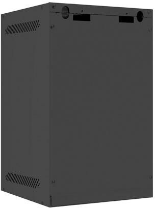 Lanberg WF10-2309-10B, nástěnný rozvaděč, 9U/280x310, skleněné dveře, černá_1969204548