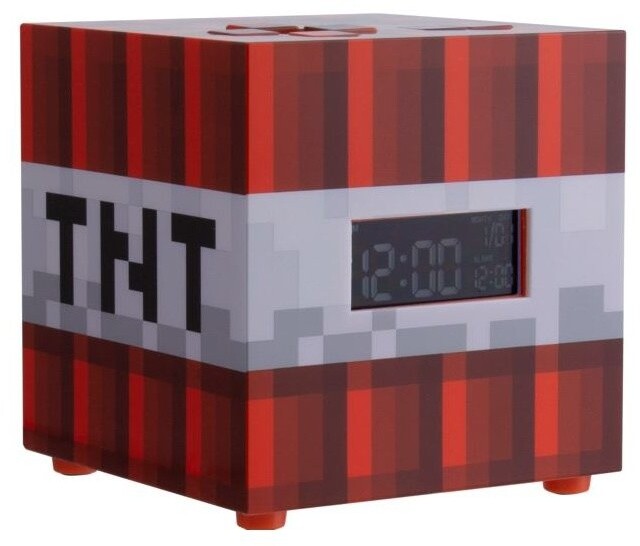 Budík Minecraft - TNT, digitální, stolní_934898320