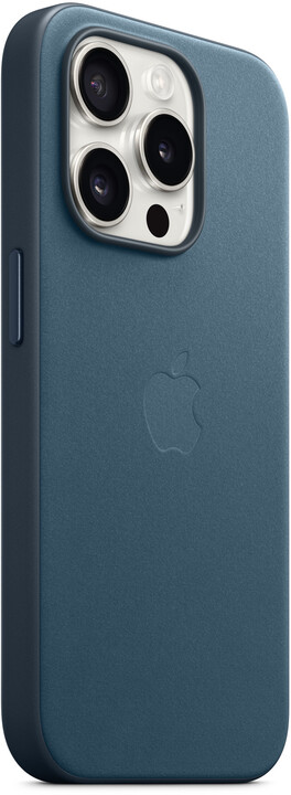 Apple kryt z tkaniny FineWoven s MagSafe na iPhone 15 Pro, tichomořsky modrá_598735666