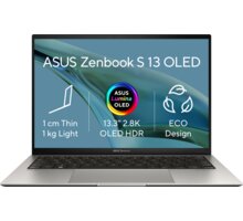 ASUS Zenbook S 13 OLED (UX5304), šedá UX5304VA-OLED183W