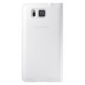 Samsung S-view EF-CG850B flipové pouzdro pro Galaxy Alpha (SM-G850), bílá_909886570