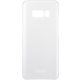 Samsung S8 poloprůhledný zadní kryt, stříbrná