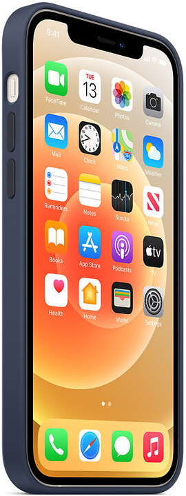 Apple silikonový kryt s MagSafe pro iPhone 12/12 Pro, tmavě modrá_1748964792