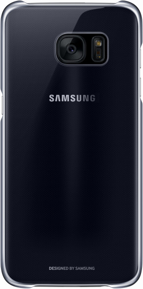 Samsung EF-QG935CB Clear Cover Galaxy S7e, Black_1375313875
