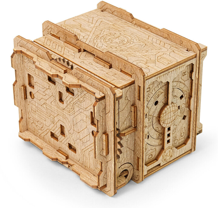 Hlavolam EscapeWelt - Orbitální schránka, dřevěný, 3D mechanická skládačka_609710352