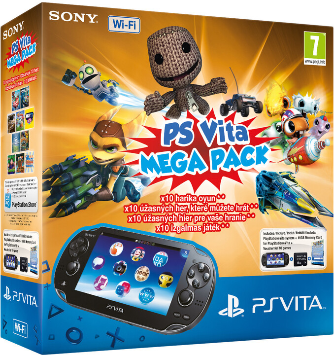 PlayStation Vita Wi-Fi + 16GB + voucher na 10 her_1362761468