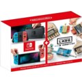 Nintendo Switch (2019), červená/modrá + Nintendo Labo Variety Kit