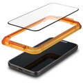Spigen ochranné sklo tR AlignMaster pro Apple iPhone 15 Pro, 2ks, černá_2027456913