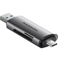 AXAGON CRE-SAC, USB3.2 Gen 1 Type-C + Type-A, externí čtečka_559907719