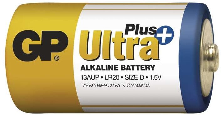 GP Ultra Plus, alkalická, D 2ks_1416935784